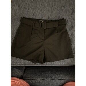NWOT Express Casual Classic Black High Waist Women's Shorts SZ 4 Vacation